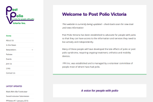 Public Health Advocacy Website Melbourne